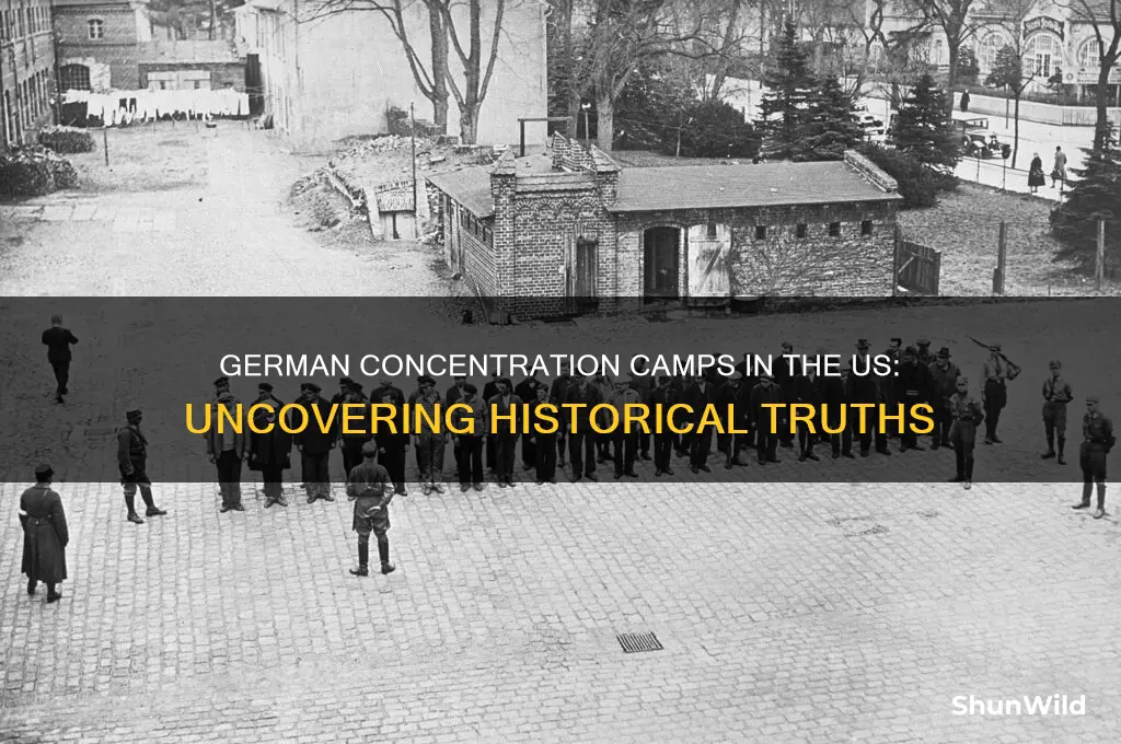 where there germans concentration camps in the us