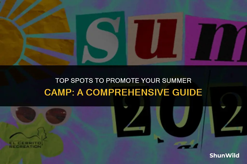 where to advertise summer camps