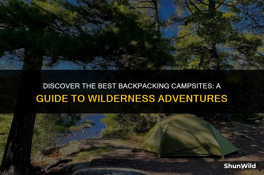 where to backpack camp