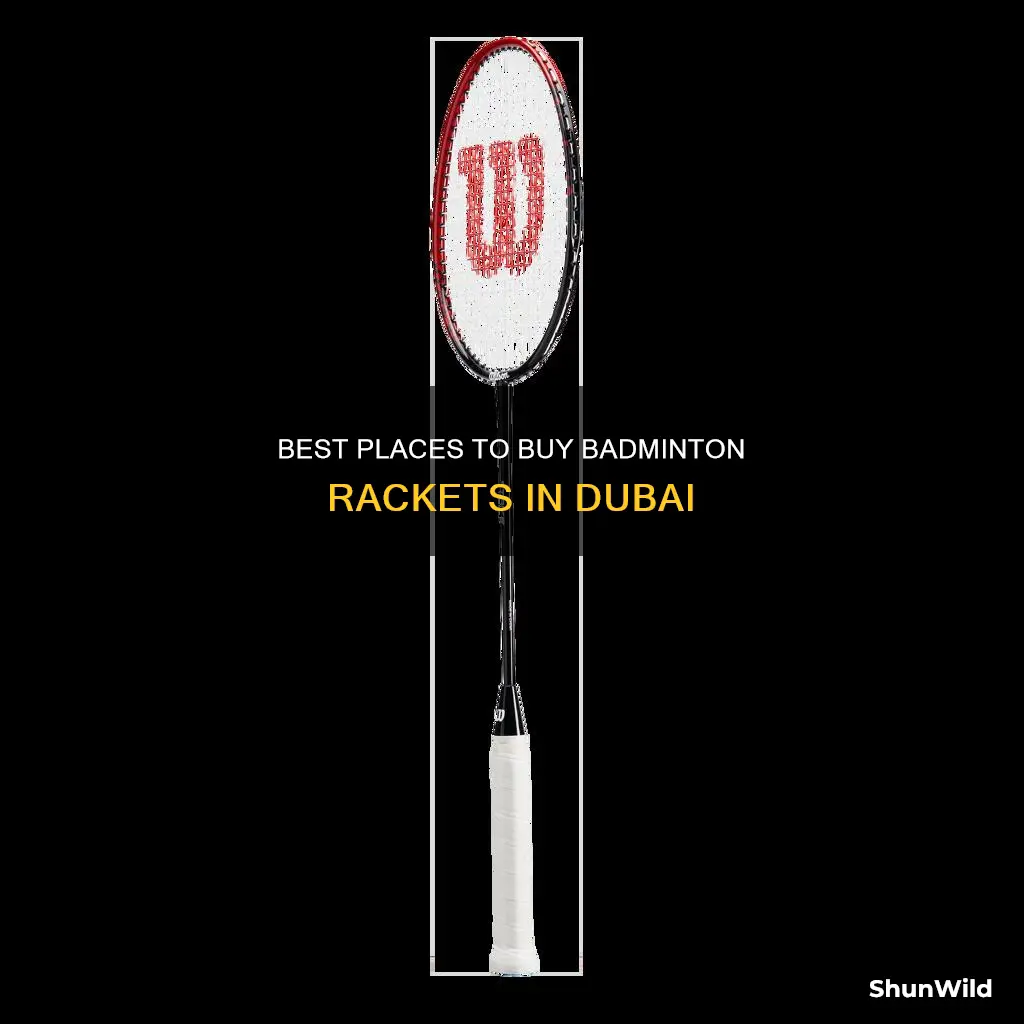 where to buy badminton racket in dubai