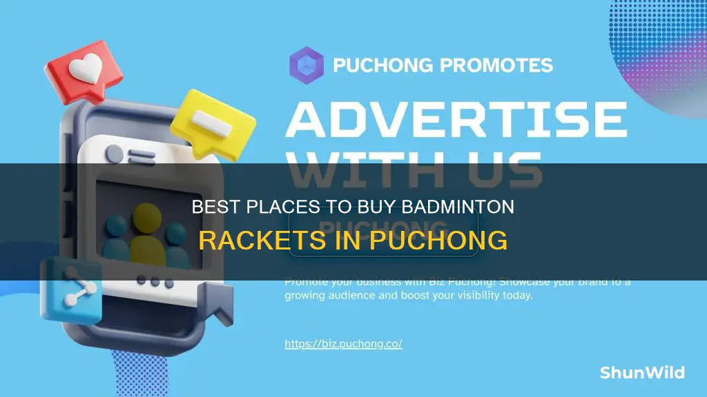 where to buy badminton racket in puchong