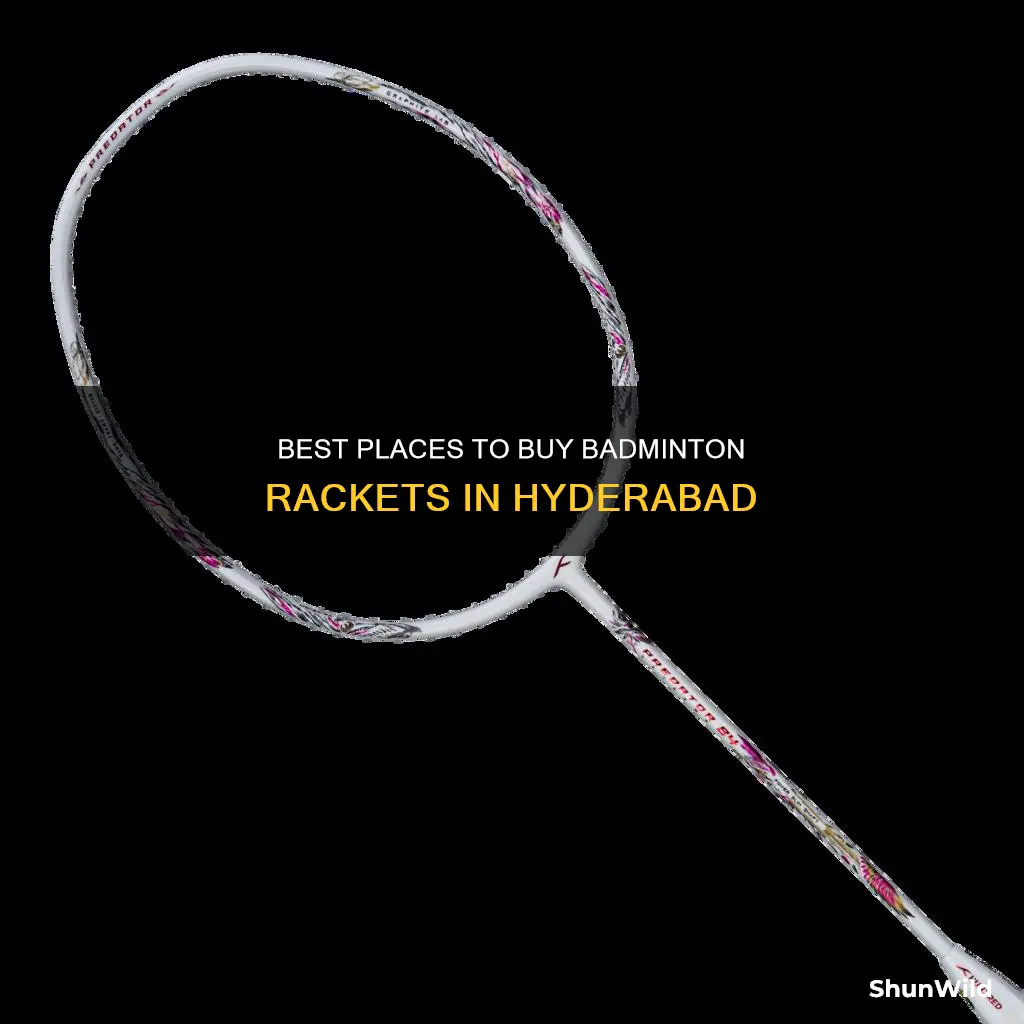 where to buy badminton rackets in hyderabad