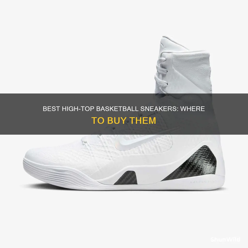 where to buy basketball high top sneakers