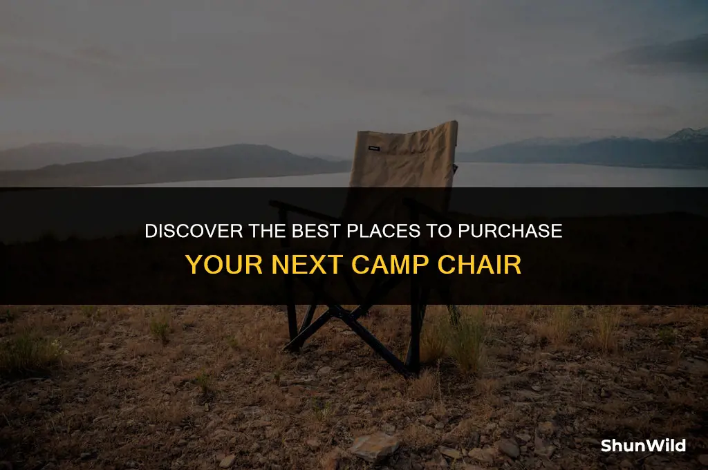 where to buy camp chair