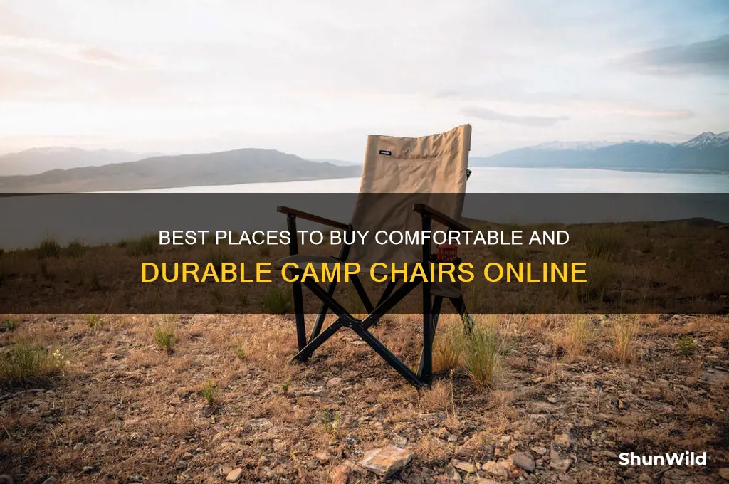 where to buy camp chairs