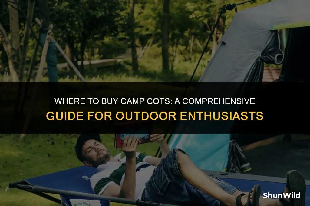 where to buy camp cots