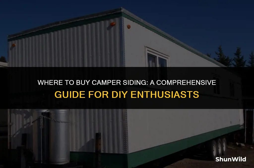where to buy camper siding