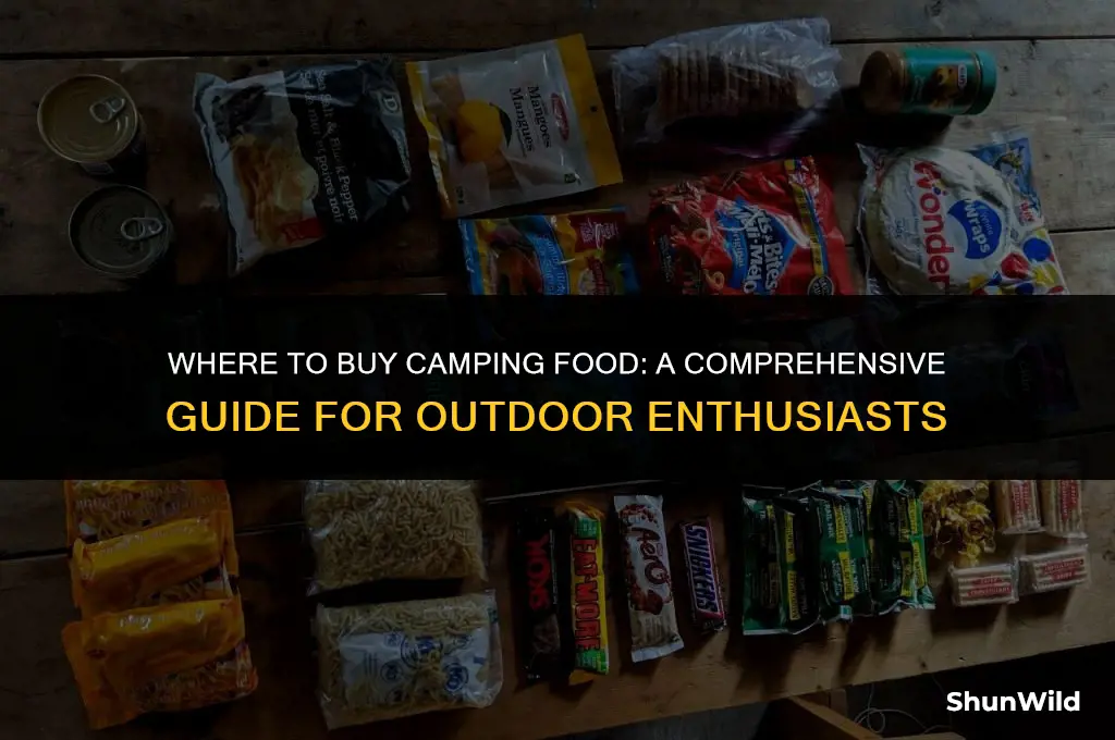where to buy camping food