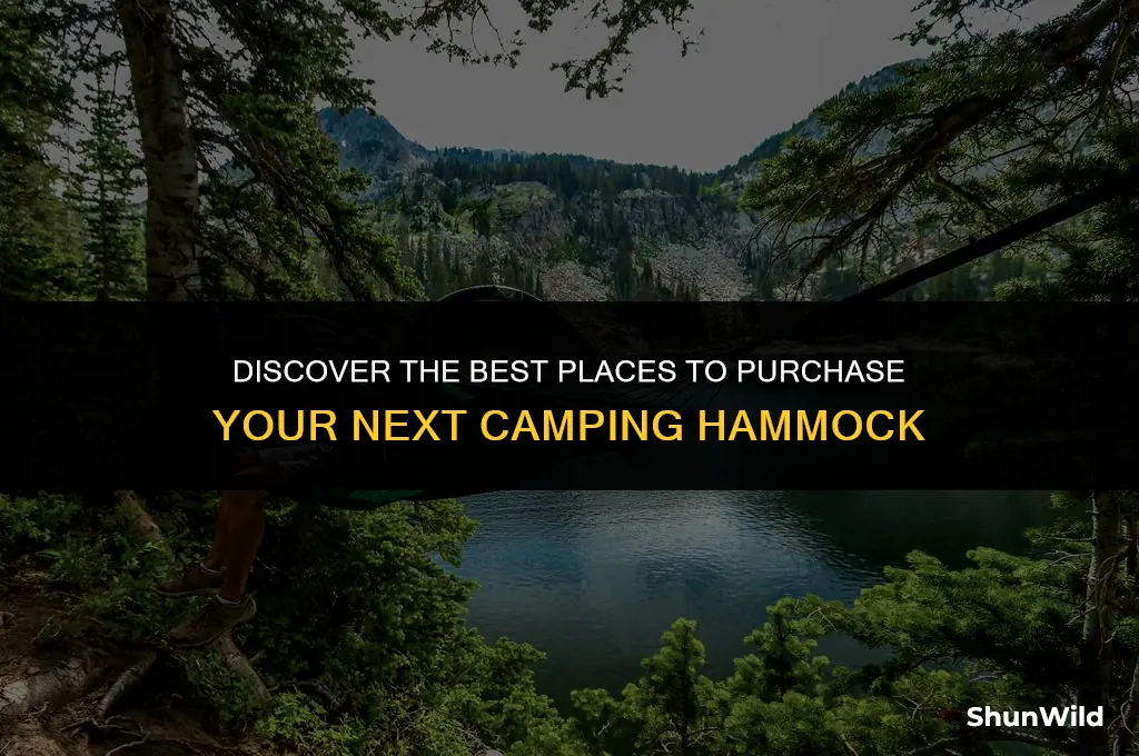 where to buy camping hammocks