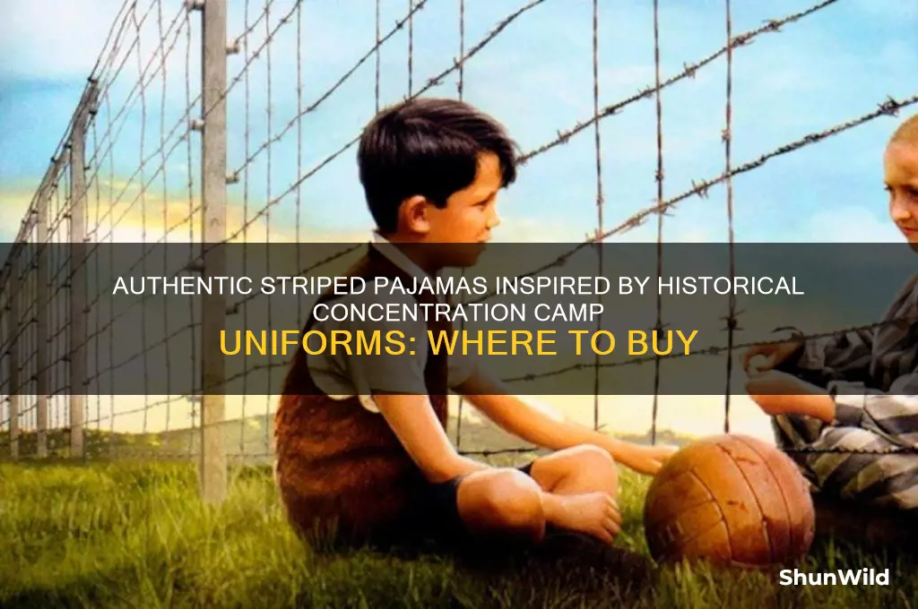 where to buy concentration camp boy striped pajamas