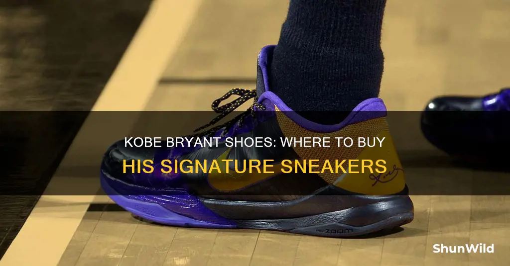 where to buy kobe bryant basketball shoes