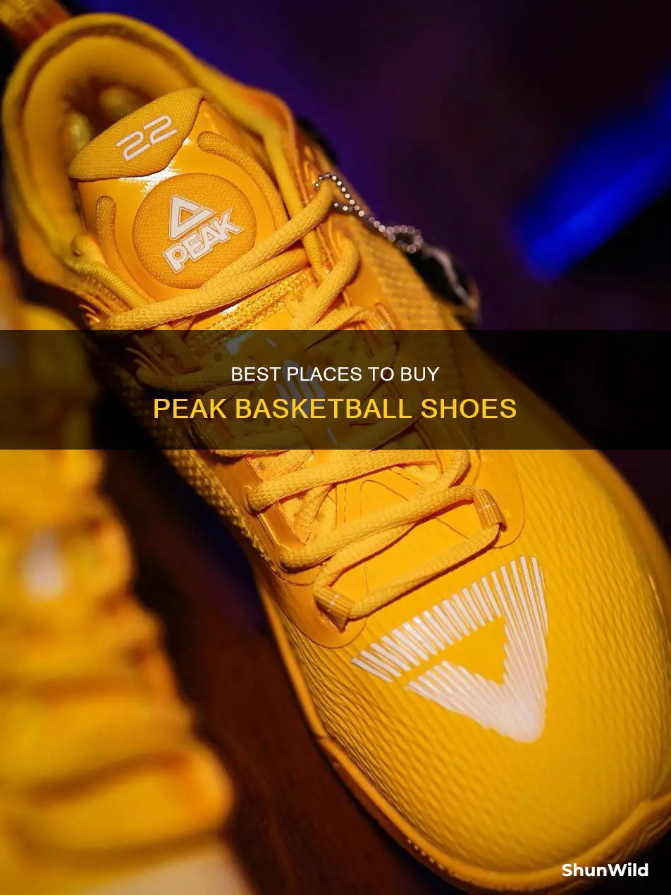 where to buy peak basketball shoes