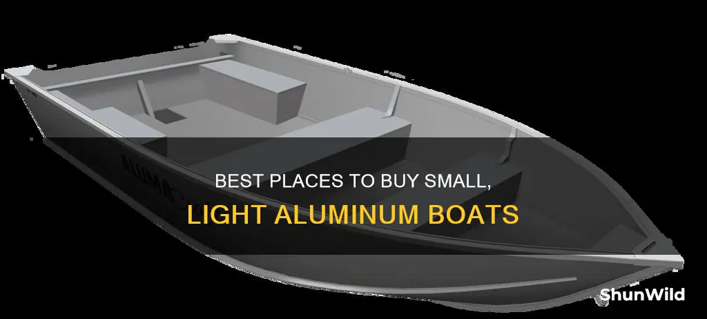 where to buy small light aluminum boat