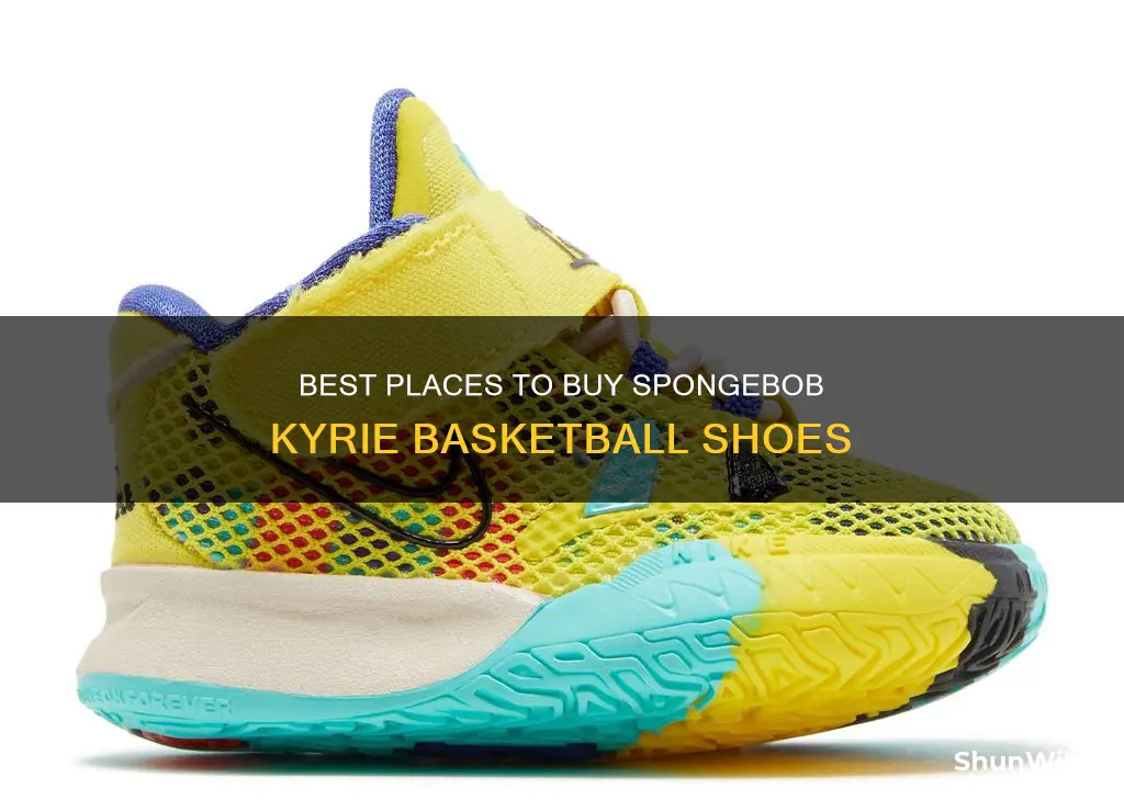 where to buy spongebob kyrie basketball shoes
