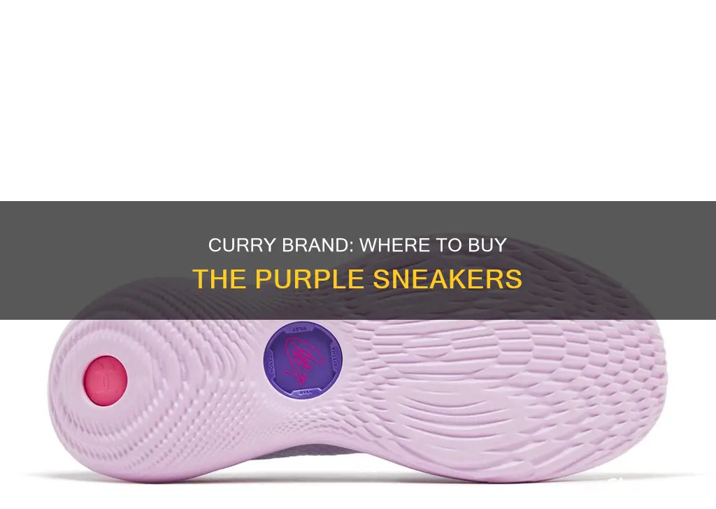 where to buys the steph curry girl purple basketball shoe