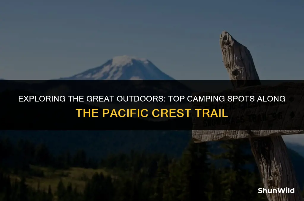 where to camp along pcr