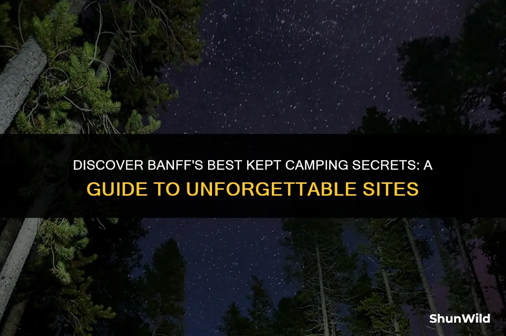 where to camp around banff