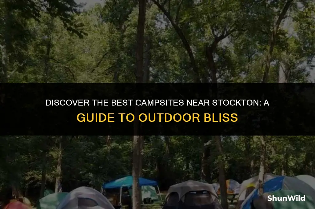 where to camp around stockton
