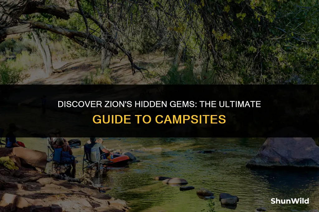 where to camp at zion