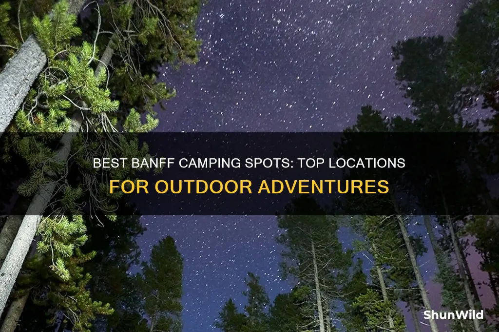 where to camp banff