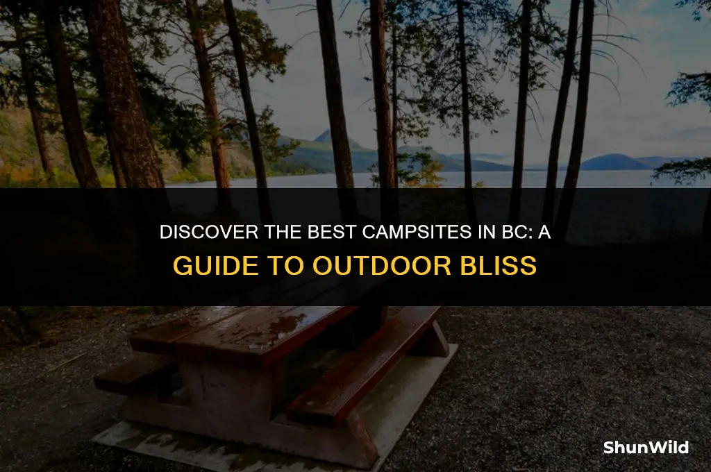 where to camp bc