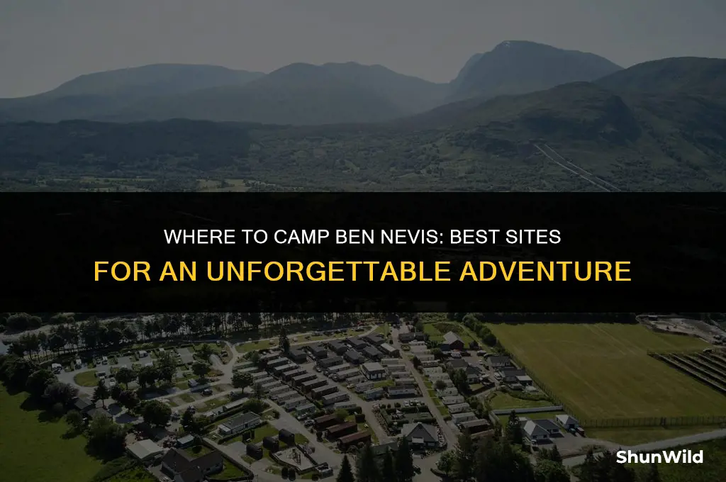 where to camp ben nevis
