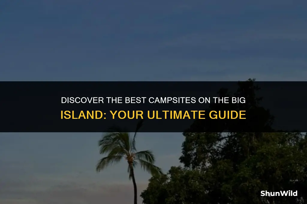 where to camp big island