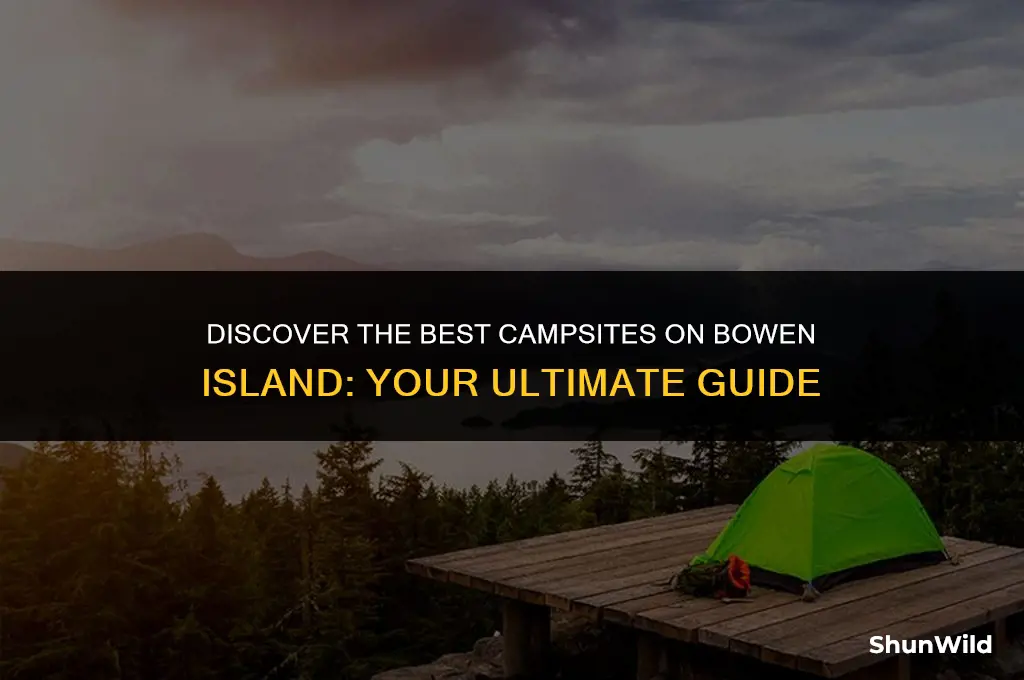 where to camp bowen island