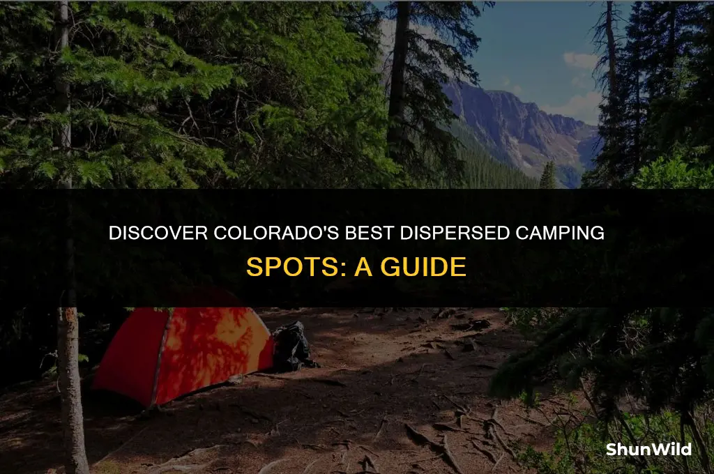 where to camp colorado dispersed