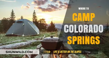 Discover the Best Campsites Near Colorado Springs: A Guide for Outdoor Enthusiasts