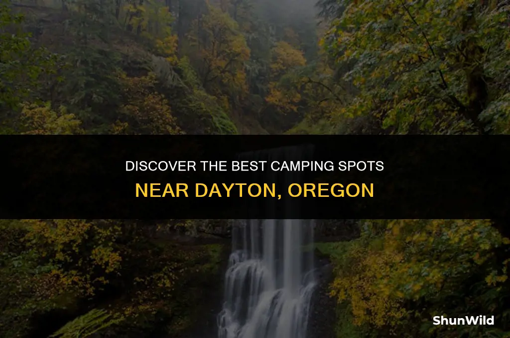 where to camp dayton oregon
