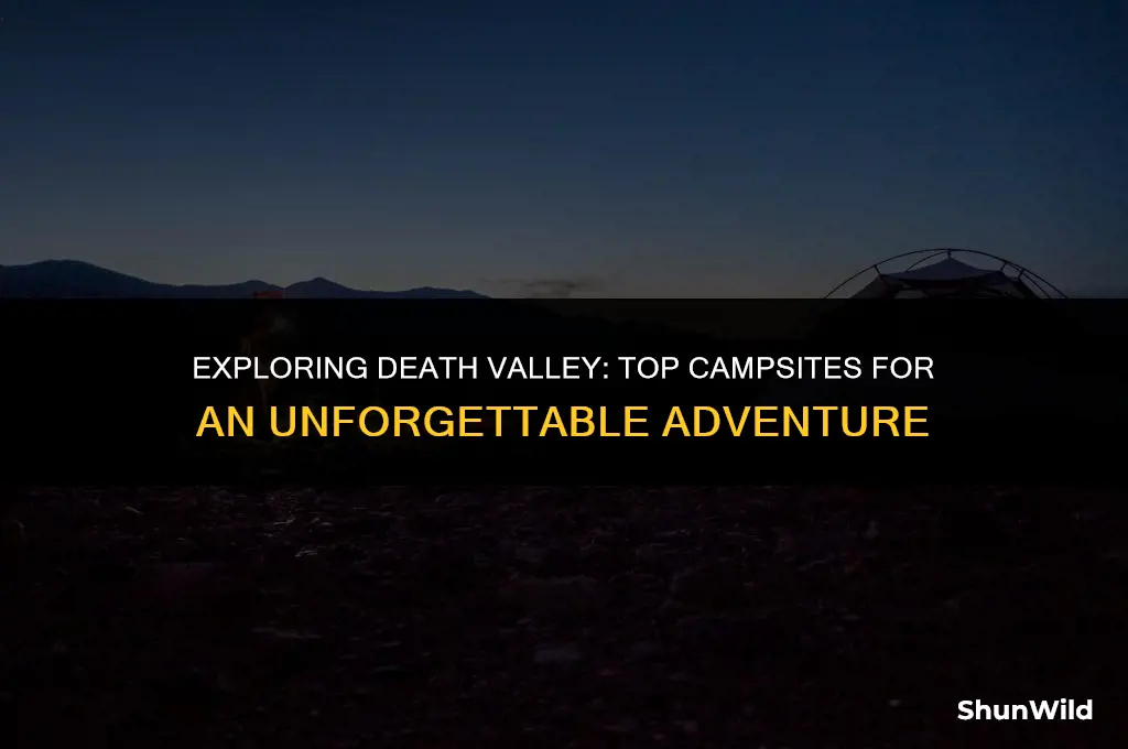 where to camp death valley