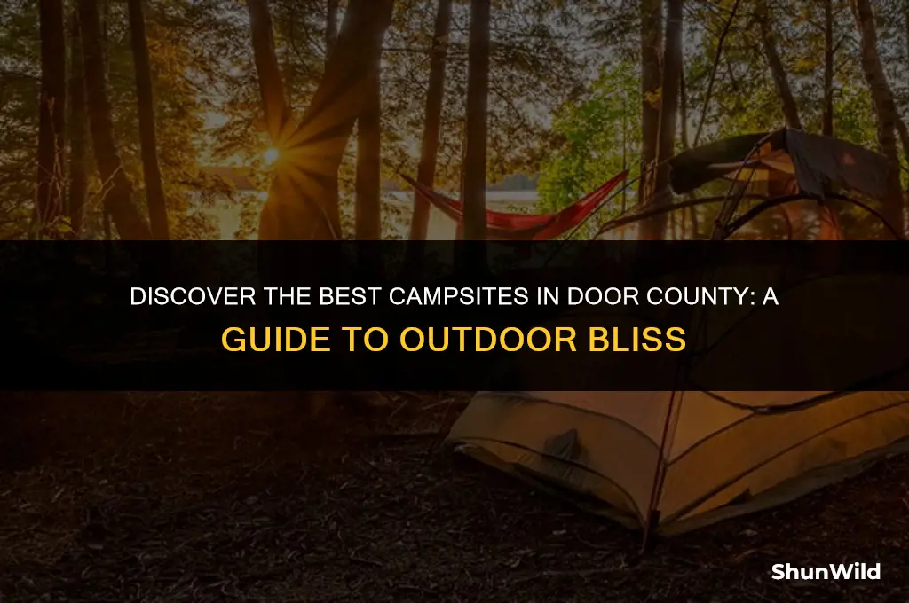 where to camp door county