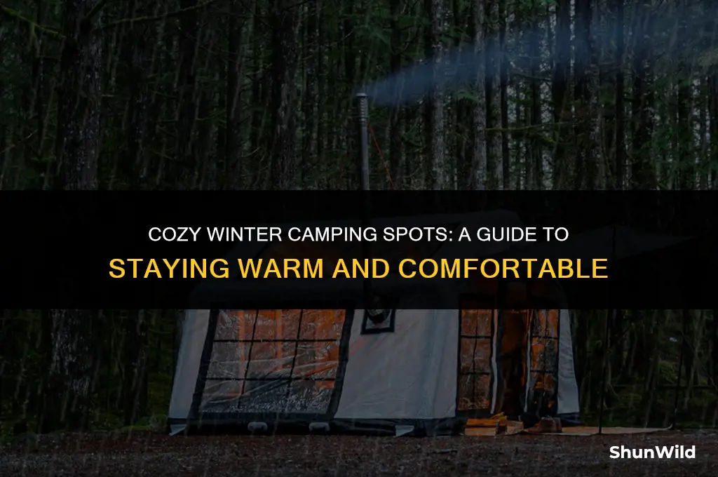 where to camp during winter