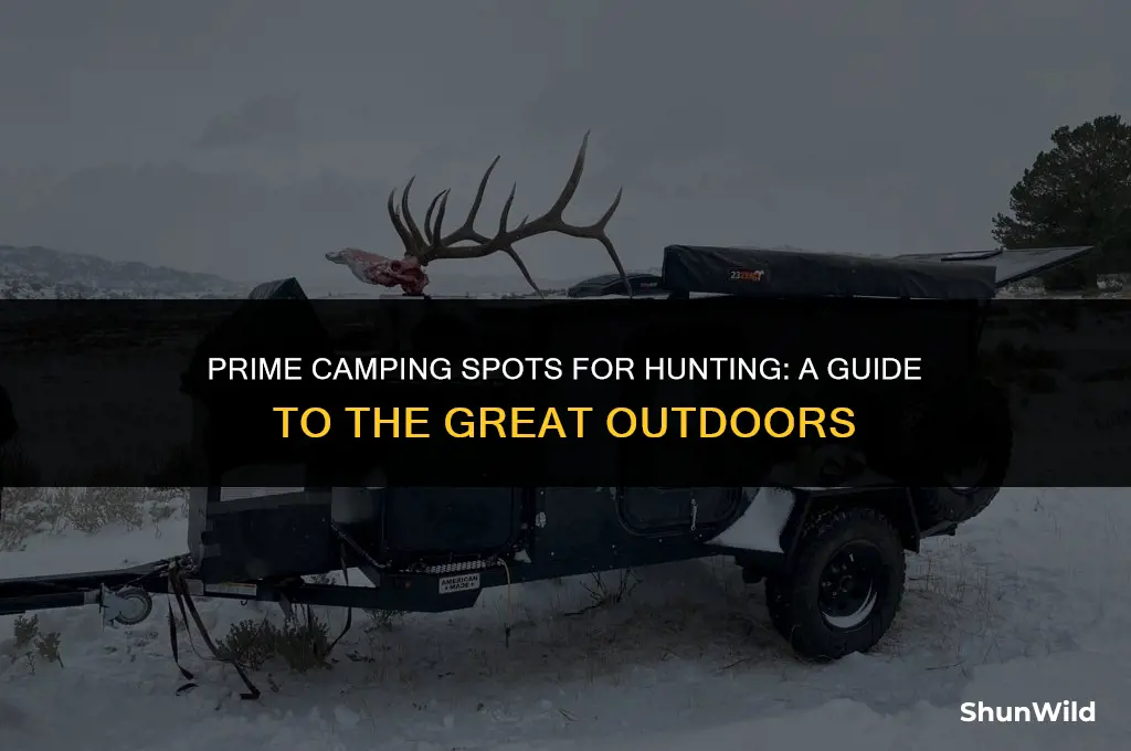 where to camp for hunting