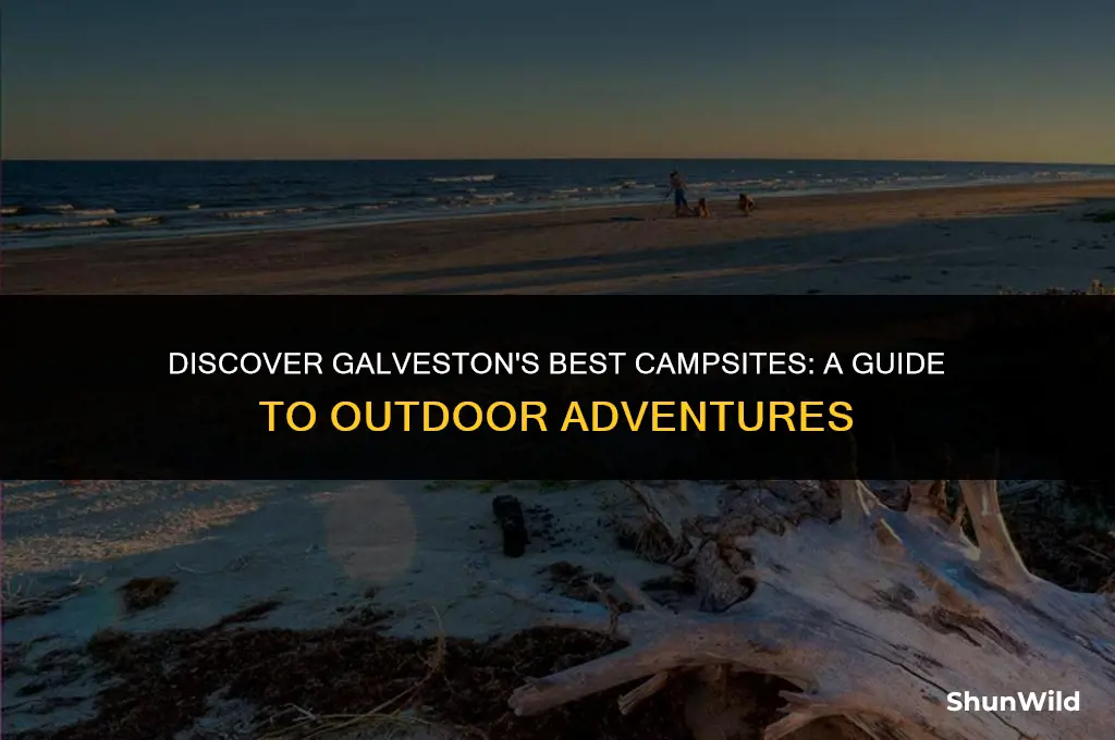 where to camp galveston