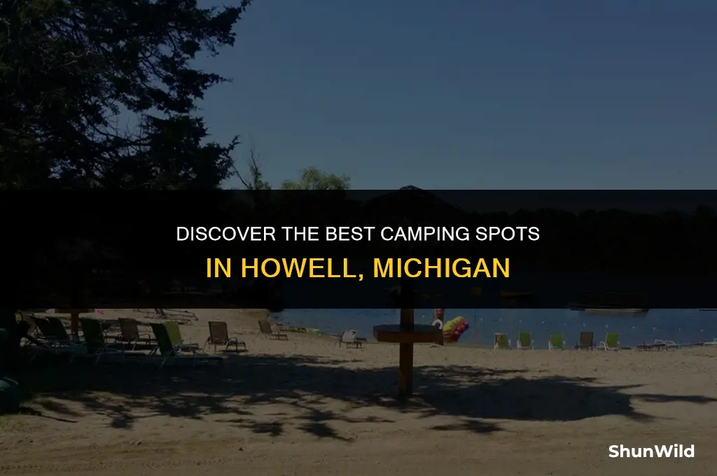 where to camp howell mi