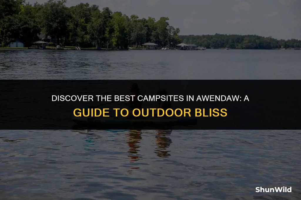 where to camp in awendaw