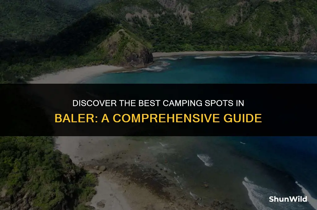 where to camp in baler