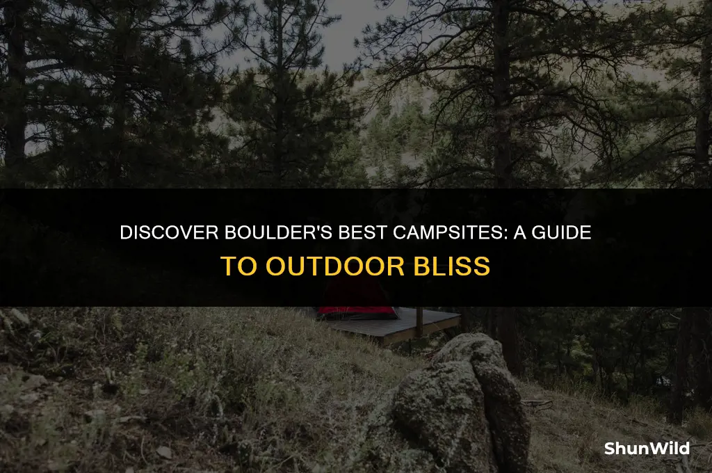 where to camp in boulder