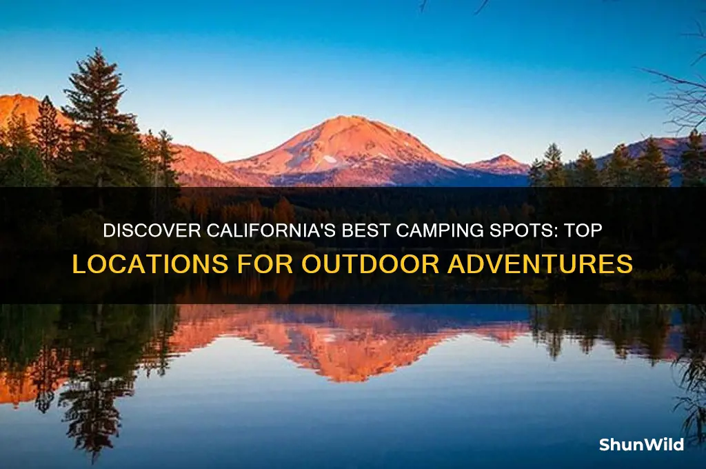 where to camp in california