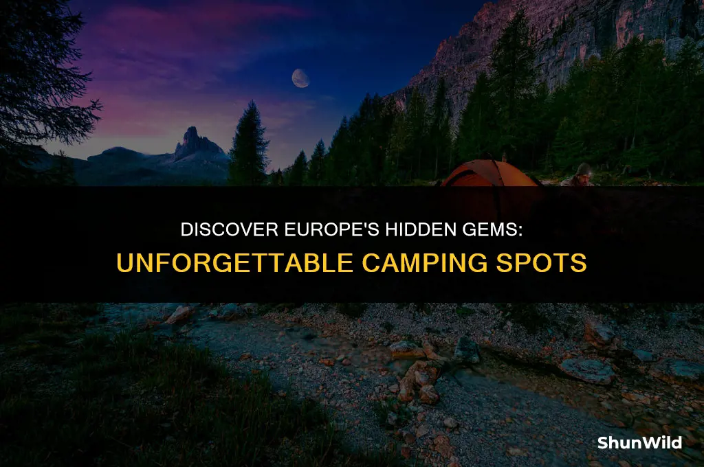 where to camp in europe