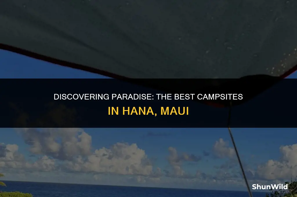 where to camp in hana