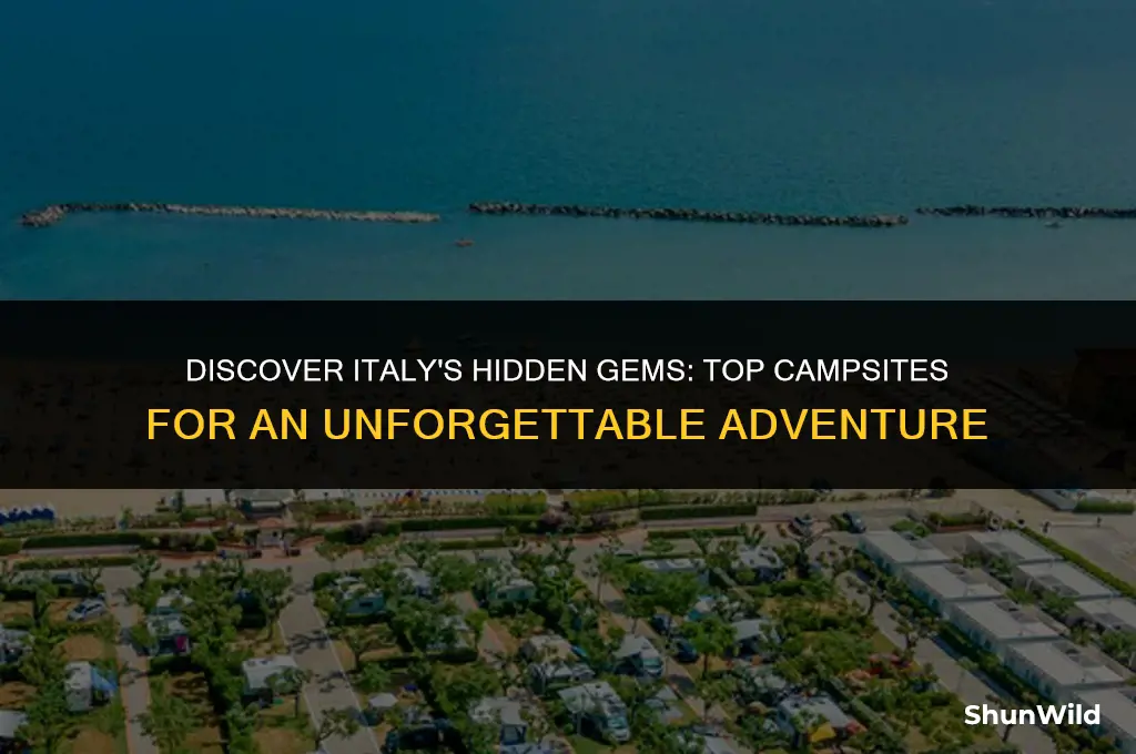 where to camp in italy