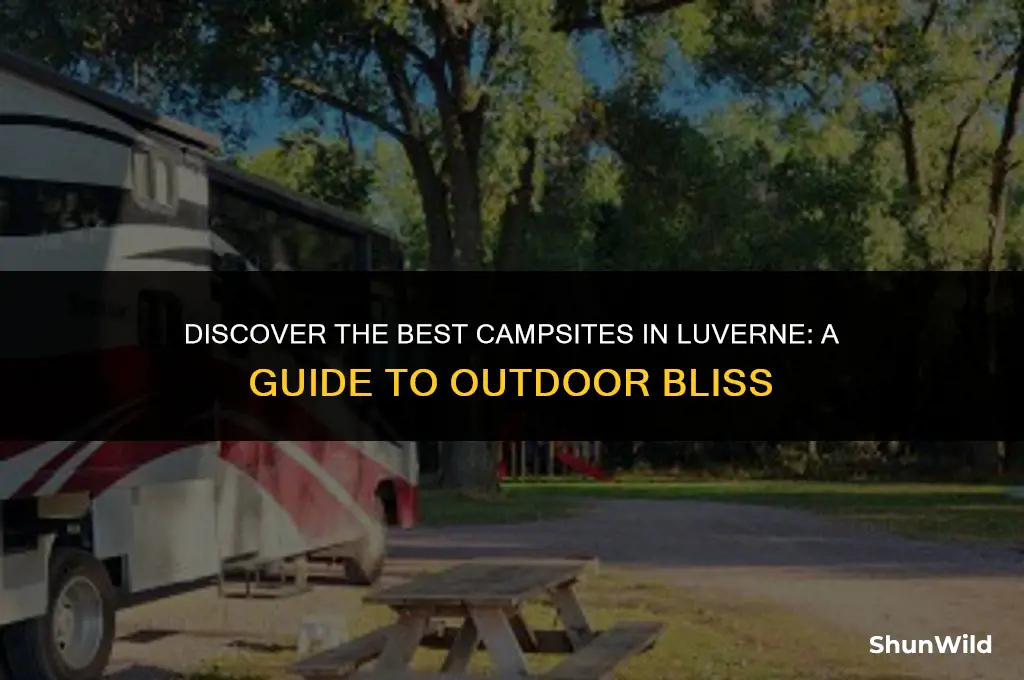 where to camp in luverne