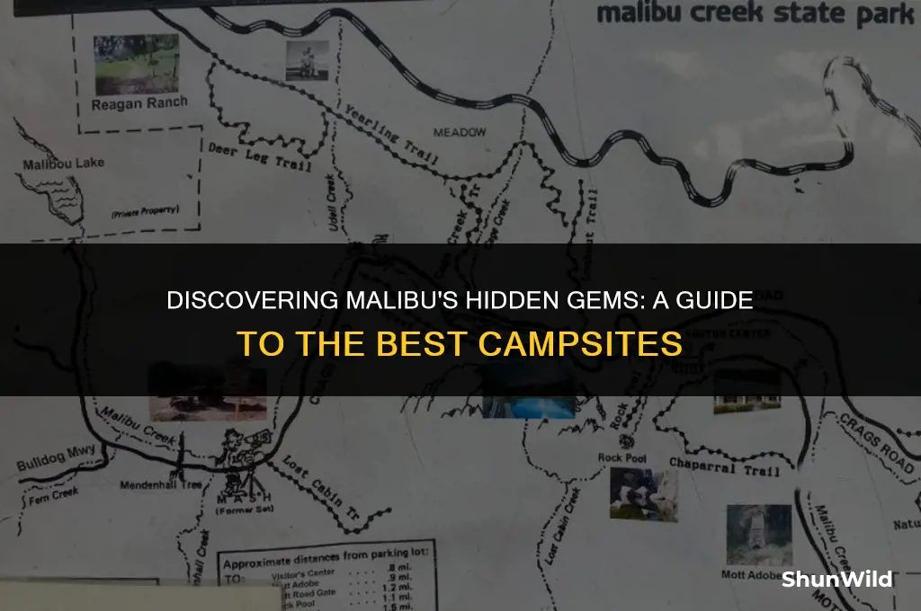 where to camp in malibu