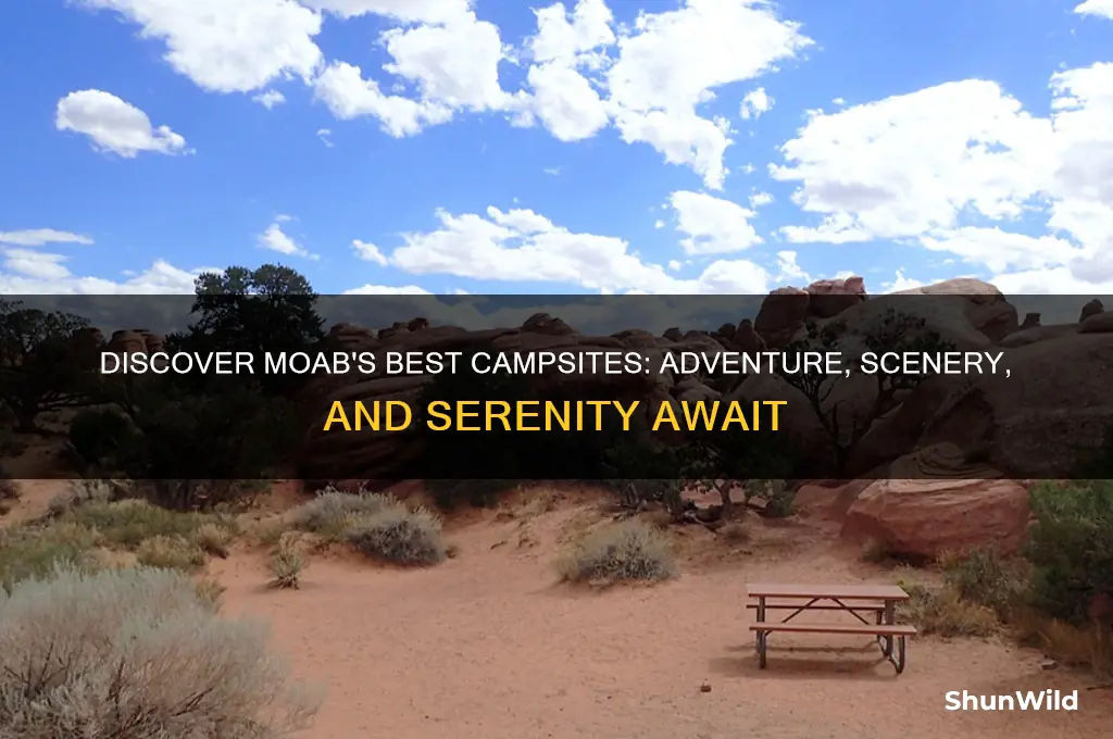 where to camp in moab