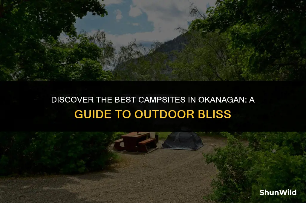where to camp in okanagan