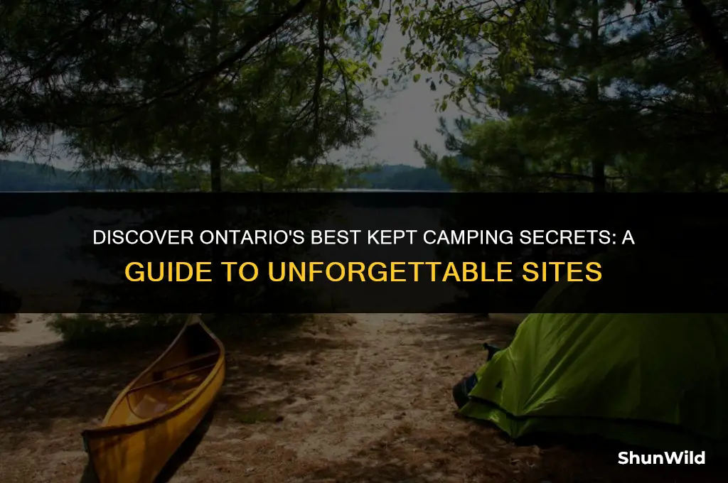 where to camp in ontario