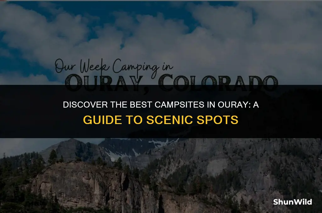 where to camp in ouray